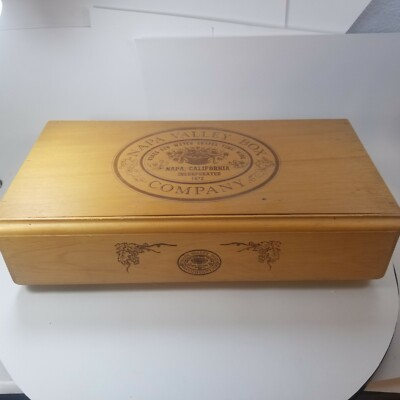 #ad NAPA VALLEY Box Company WOOD STORAGE RACK $109.99