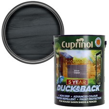Cuprinol 5L Paint Ducks Back Weatherproof Non-Drip Frost Protection Shed & Fence