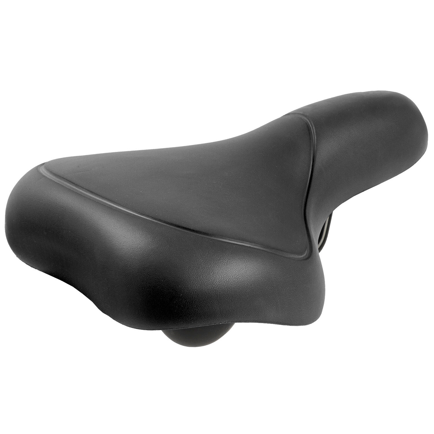 Selle vélo city universel noir pour bicyclette hollandaise et vtc urbain