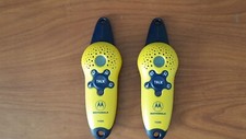 Motorola UHF FRS Talkabout Two-Way Radios T4300 Walkie Talkies 2 w/Manual