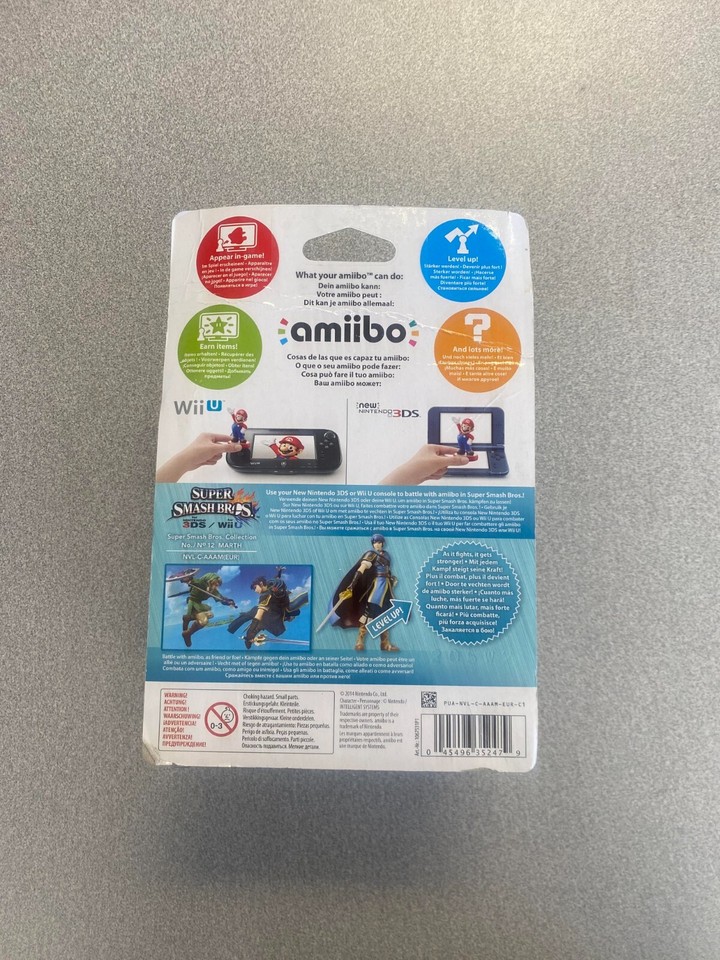 Amiibo Marth No.12 Super Smash Bros Neuf - Jeux & Jouets