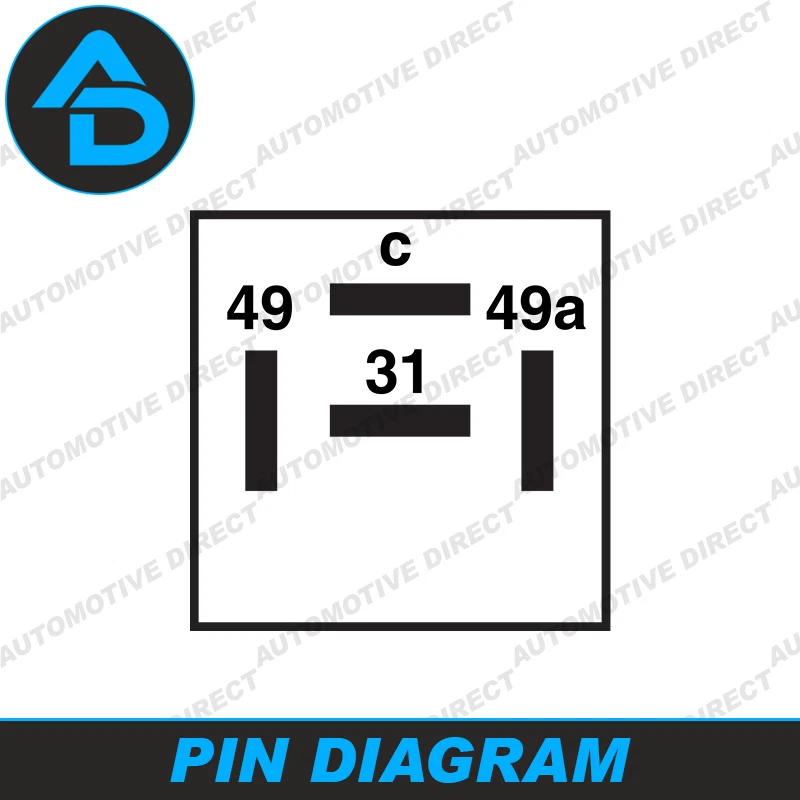 PEUGEOT Flasher Unit Relay fits Peugeot 205,305,309,504,505, Fiat Panda & More - Image 2 of 4