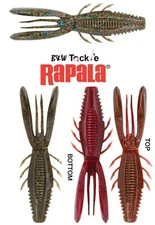 Rapala CrushCity CCBRB4 Bronco Bug 4" ~ Choose color ~ Crush City ~ FREE Ship