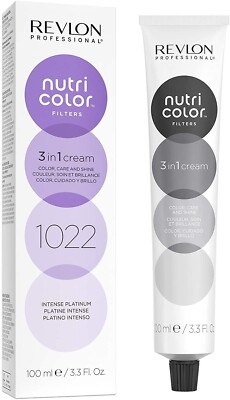 Revlon Nutri Color Farbmaske Tönungsmaske Intense Platinum 100 ml NEU MHD 7/25