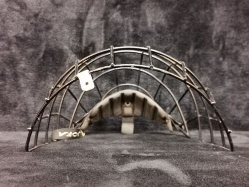 Rare Jofa Hockey Goalie Cage Face Shield Model 381JR Black Junior Size Sweden - Picture 6 of 8
