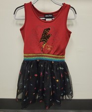 Harry Potter Hogwarts Costume Dress Tutu With Cape XS 4/5 