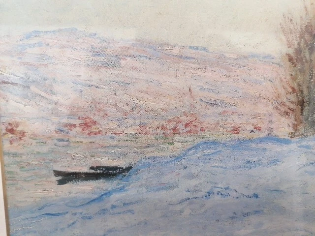 Lavacourt under Snow By Claude Monet 1881 Offset Lithograph Art Print - Image 4 of 4