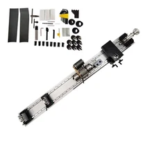 110V 750W Double Chuck Billiard Cue Repair Lathe Brass Hoop Open Wire Machine