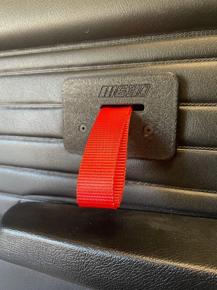 Inner Door Handle RS Style BMW E30 E28 E24 E23 – Pull Strap Interior Upgrade - Image 3 of 4