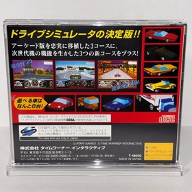 RACE DRIVIN' SEGA SATURN  w/ Spine Card Japanese  Retro Game