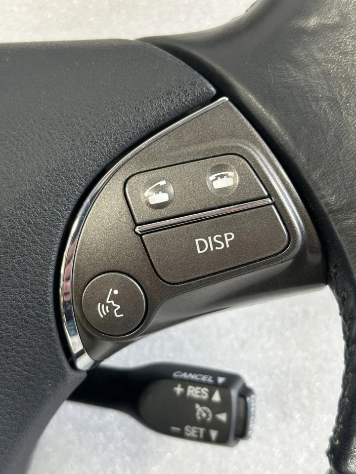 2007 2008 2009 2010 2011 2012 LEXUS ES350 STEERING WHEEL ASSEMBLY BLACK LA21 - Image 2 of 4