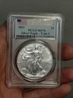 2021 Silver American Eagle Type 1 First Strike PCGS MS70 - Silver Bullion Coin