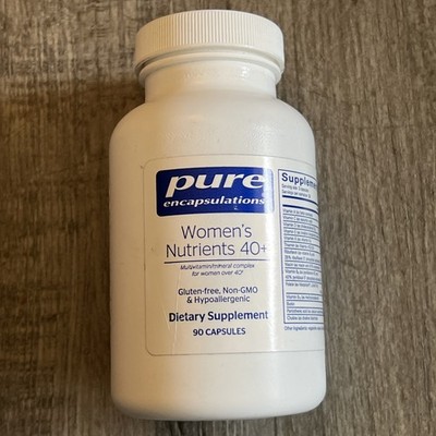 Pure Encapsulations Women's Nutrients 40+ - Multivitamin 90 Count (Pack of 1) 