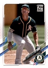 2021 Topps #3 Matt Chapman 70th Anniversary Celebration