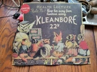 Vintage REMINGTON KLEANBORE 22 UMC sign Animal Hunting Rabbit Fox