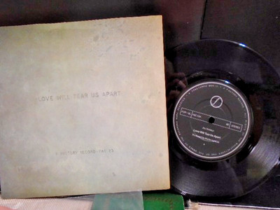JOY DIVISION ''LOVE WILL TEAR US APART '' 7'' 45  EX+ COND.IN Or. SL.
