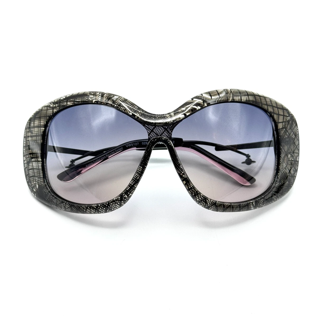 Vivienne Westwood Sunglasses Leicester Square VW5098 110 Tortoise Gray Lens 55mm Sunglasses Vivienne Westwood Grey in Plastic - 68655079 main image 4