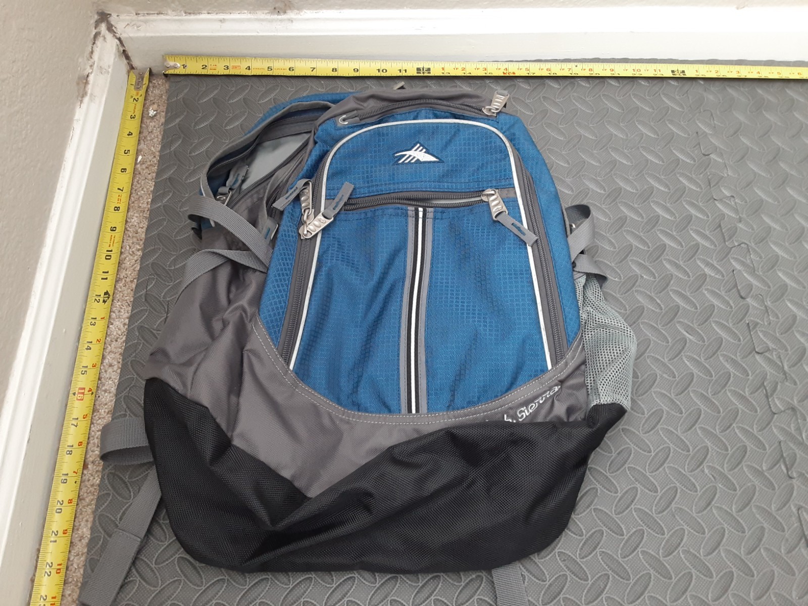 High Sierra Blue School Backpack &ndash; Multiple Compartments, 