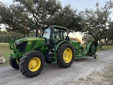 2025 JOHN DEERE 6135E TRACTOR - LOADED - 24 SPEED - UNDER WARRANTY -ONLY 54 HRS!