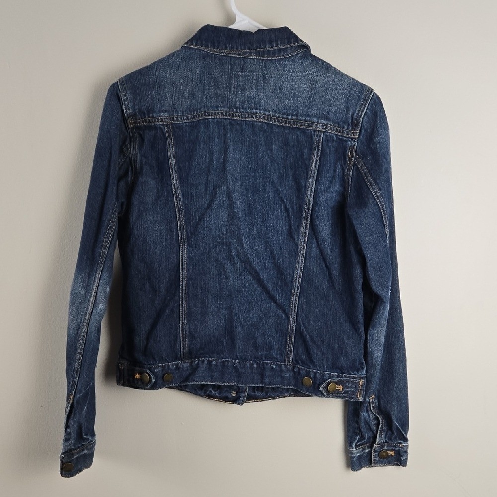 GAP Dark Blue Denim Jacket - image 6