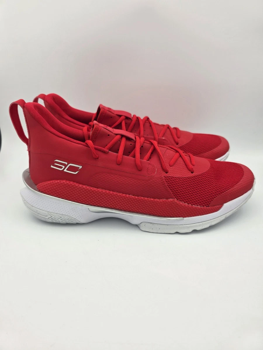 Under CURRY7<28.5cm/US10.5> 【新品未使用】UnderArmour Armour eBay | sale for Red Team 7 Curry シューズ(男性用)