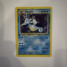 kingdra pokemon card holographic [1st Edition] #8 Prices | Neo Genesis The item may be similar but not exactly the same as the image (e.g HOLO Kingdra 037/196 NM /