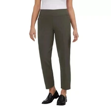 Kirkland Signature Women's Ankle Pants, Green, Size S