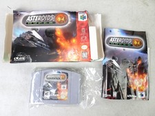 Asteroids Hyper 64 Nintendo 64 N64 Complete In Box Activision TESTED
