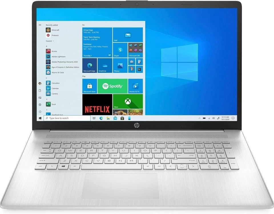 HP 17 Laptop, 17.3" FHD IPS Display,Intel Core i5-1135G7, 12GB / 1TB,Win 10 New! - Image 4 of 4