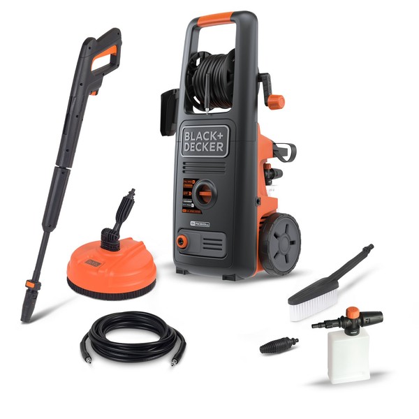 Black+Decker Hochdruckreiniger BXPW2600DSSP (2.600 W, 180 Bar, 540 L/H)-image
