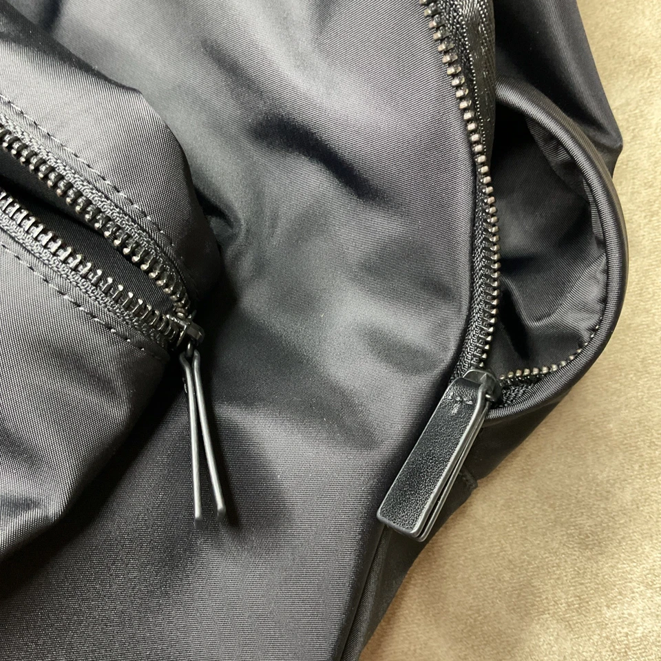 DSQUARED2 ICON Backpack Daypack Black Large Nylon Leather - Image 3 of 4