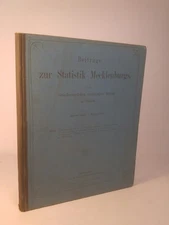 Contributions to statistics of Mecklenburg. From Grand Ducal Statistics 611845
