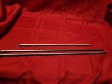 Lot of 3 Long Aluminum Crochet Hooks 10-13"