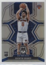 2021-22 Panini Mosaic Rookies Silver Prizm Quentin Grimes #223 Rookie RC 08o9