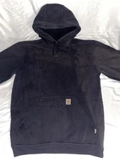 Carhartt Mens Flame-Resistant Hoodie Sweatshirt Size Medium Tall View Color Fade