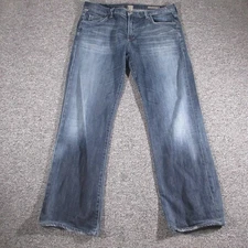 Citizens Of Humanity Jeans Mens 34 Sid Straight Leg Dark Wash Denim Made USA