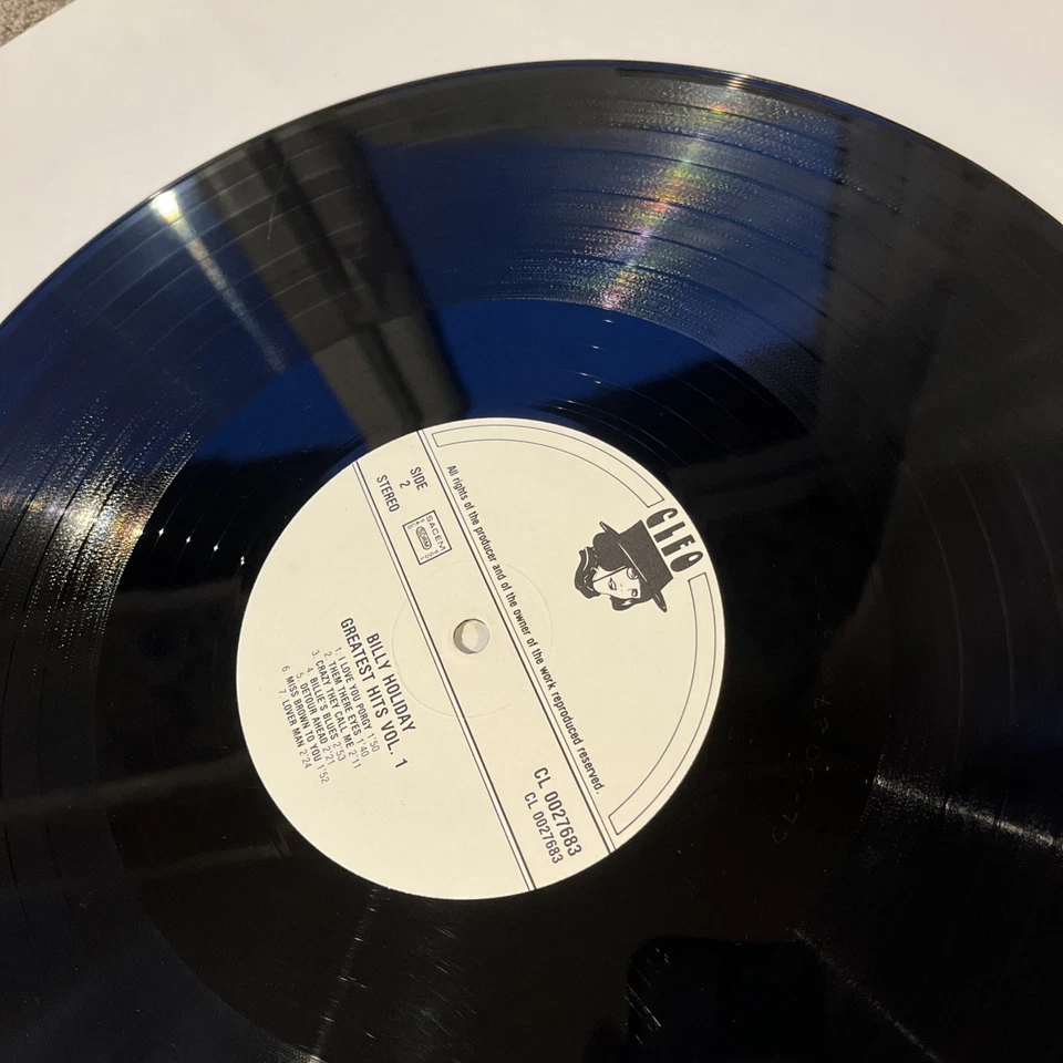 BILLIE HOLIDAY…”Greatest Hits Vol.1”…Cleo 12” Vinyl Lp (Holland)…Vg - Image 4 of 4