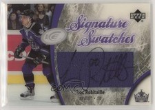 2005-06 Upper Deck Ice Signature Swatches Luc Robitaille #SS-LC Auto HOF 0a6