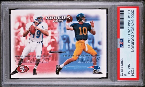 2000 Skybox Dominion Tom Brady #23 PSA 8 RC Undergraded RARE Patriots Michigan