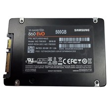 Samsung 860 EVO 500GB SATA III 2.5 inch Internal SSD MZ-76E500 Solid State Drive