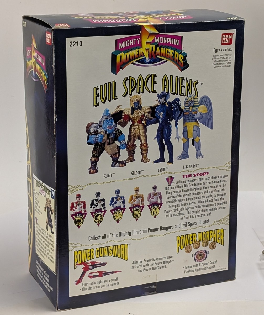 BANDAI - バクスター Bandai Mighty Morphin Power Rangers Evil Space Aliens