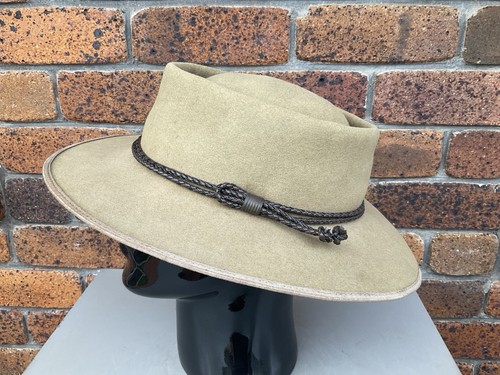 Akubra Mens Fedora Style Hat # Sz: 56/M. Made In Australia 🇦🇺 - Picture 10 of 15