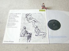 BEETHOVEN Sätze und Stücke für Klavier KOOTZ ED1 1971 LP bl/slv ETERNA 826047
