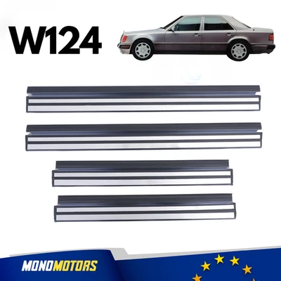 TÜR EINSTIEGSLEISTEN SATZ 4x FÜR MERCEDES-BENZ W124 1985-1996 1246800735/0835 - Bild 1 von 4