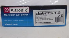 Altronix eBridge 1PCRTX Single Port Rec/Transceiver,  25Mbps,  Passes PoE/PoE+