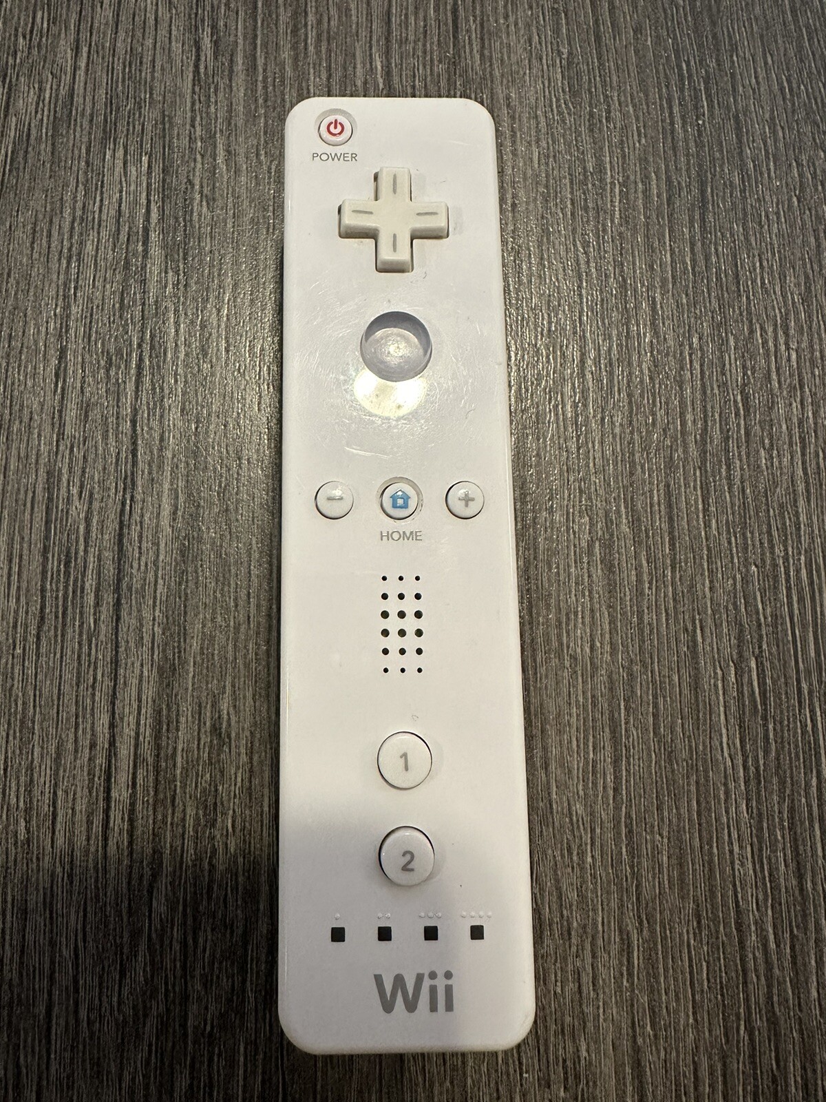 Nintendo RVL-003 Wii Remote Control - White Missing Cover