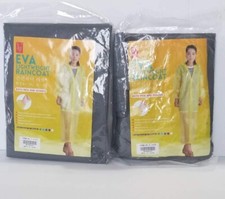2x Eva Lightweight Rain Coat Men And Women Five Colors To Choose From