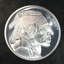 1 oz Silver Bullion Classic BUFFALO & INDIAN We COMBINE SHIPPING #o581