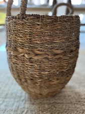 zara home seagrass basket 35x33x33cm