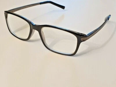 Foster Grant - Sullivan - Men's Black - Reading Glasses - Sprung Arms